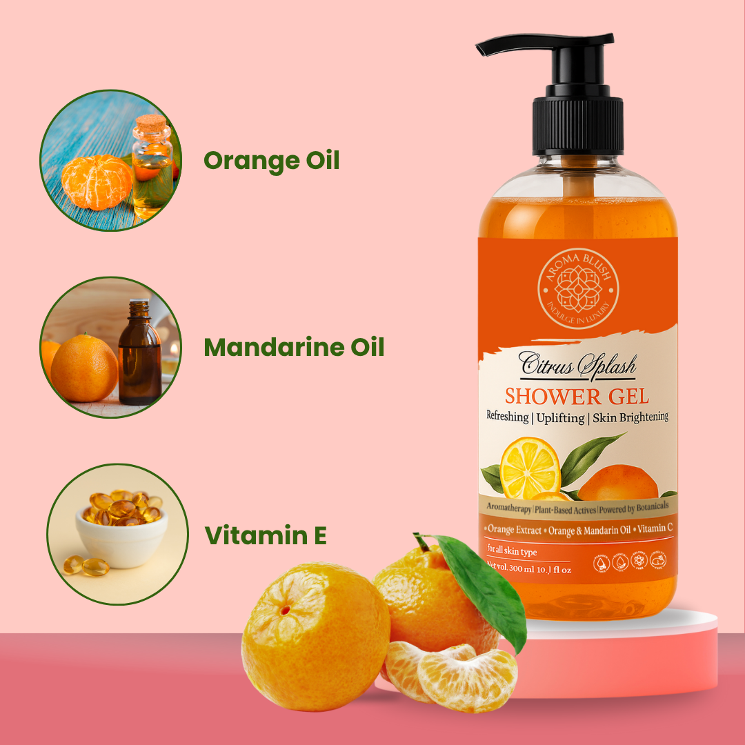 AROMA BLUSH Citrus Splash shower gel 300 ML