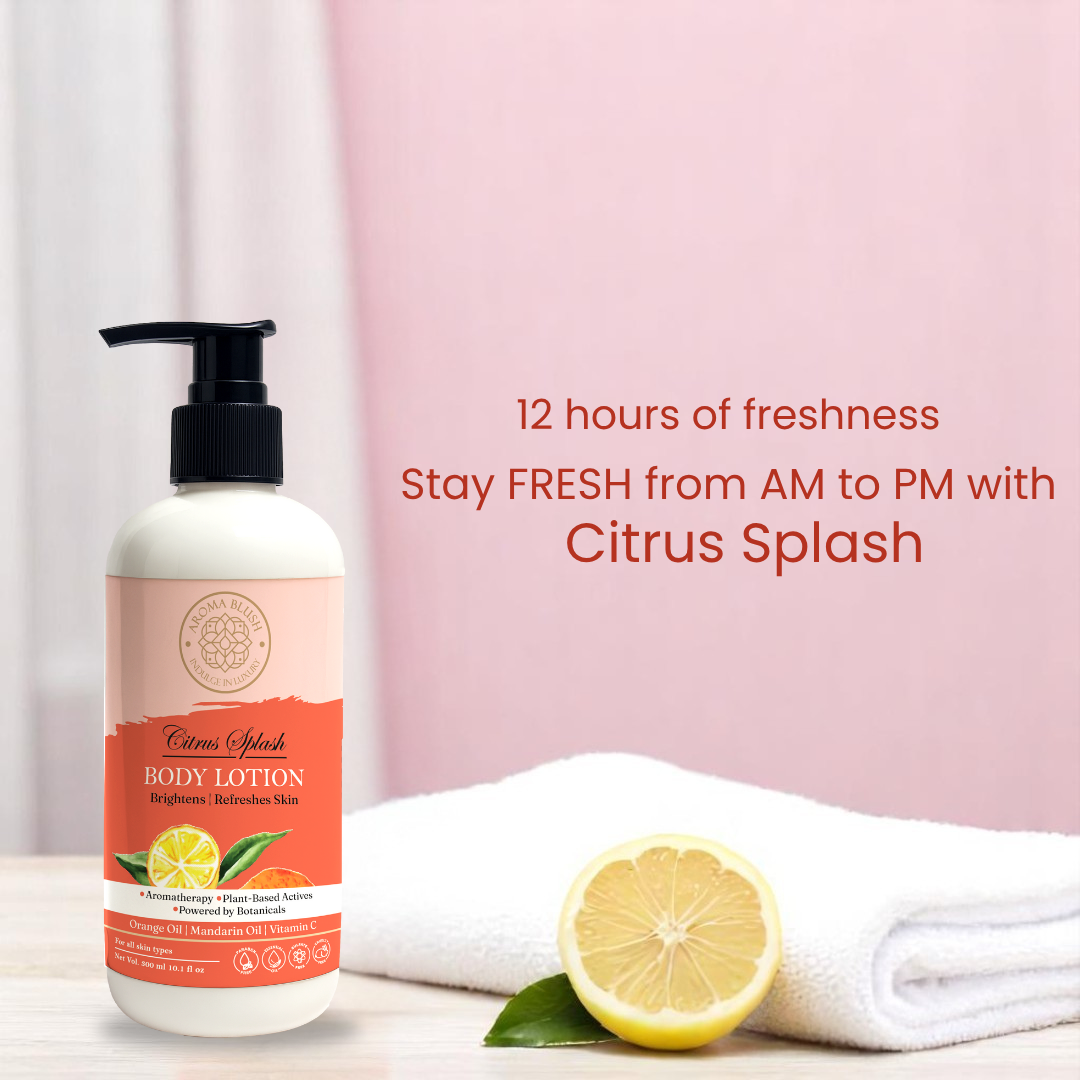 AROMA BLUSH Citrus Spash body lotion 300ML