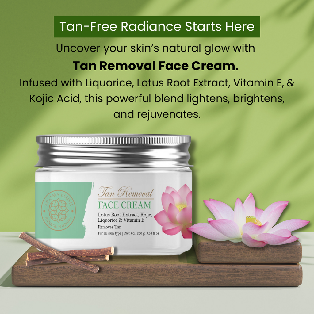 AROMA BLUSH TAN REMOVAL FACECREAM 200GMS