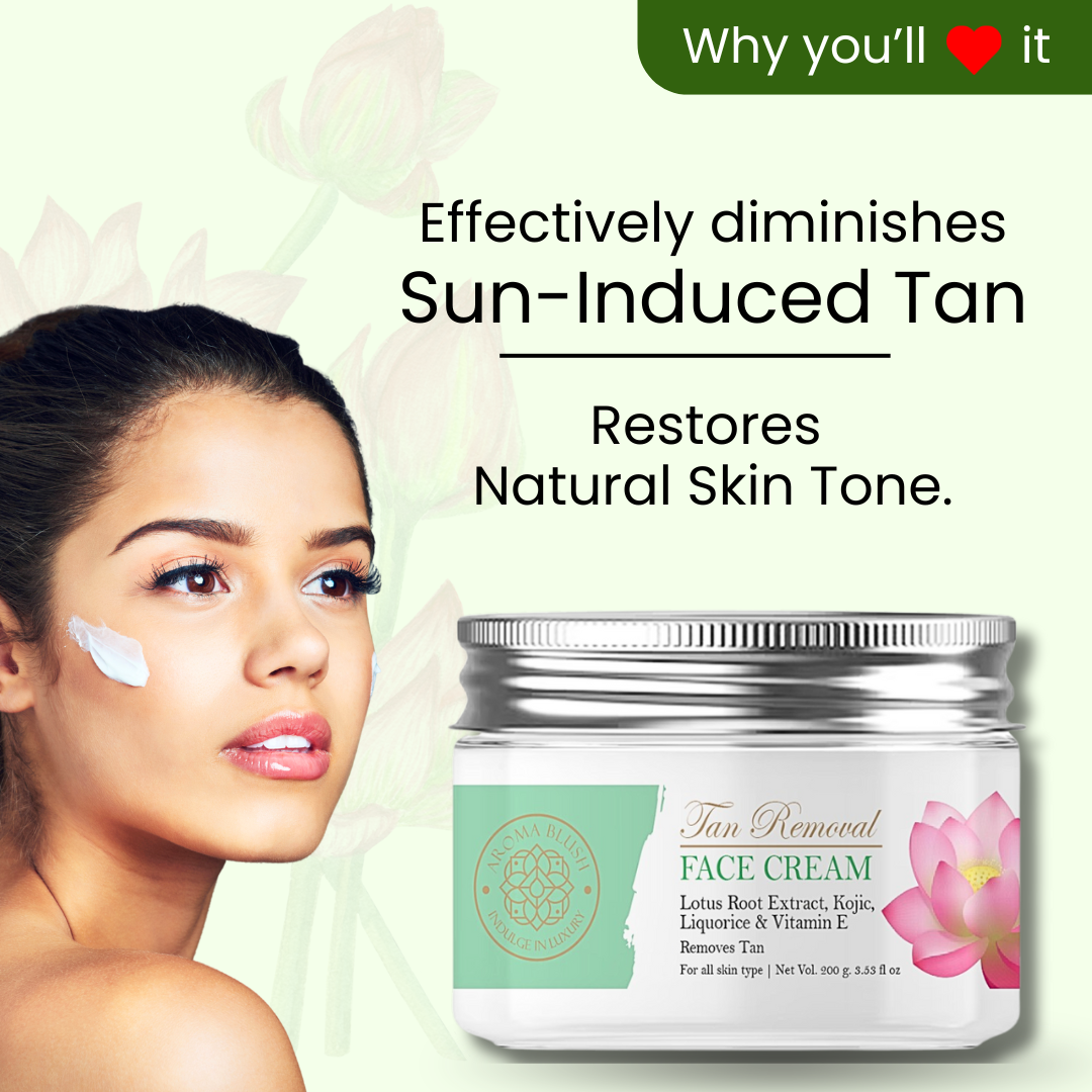 AROMA BLUSH TAN REMOVAL FACECREAM 200GMS