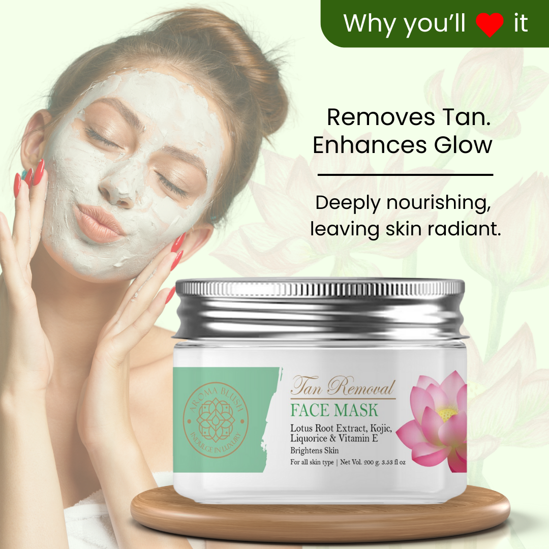 AROMA BLUSH TAN REMOVAL FACEMASK 200GMS