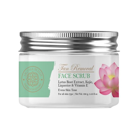 AROMA BLUSH TAN REMOVAL FACE SCRUB 200 GMS