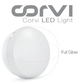 CORVI LED Surface 4 Round 6W | Slim, Driverless, Dimmable Ceiling Panel Light | Full Glow Warm White 3000K | Surface Mount, No False Ceiling Needed (Pack of 3)