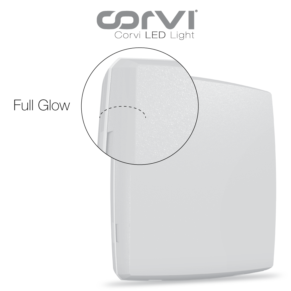 CORVI LED Surface 6S Square 15W | Dimmable, Driverless Ceiling Panel Light | Slim, Full Glow, No False Ceiling Required | Easy White 4000K (Pack of 5)