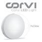 CORVI LED Surface 8 Round 20W | Slim, Compact & Dimmable Ceiling Panel Light | Full Glow Design, No False Ceiling Needed | Warm White 3000K (Pack of 1)