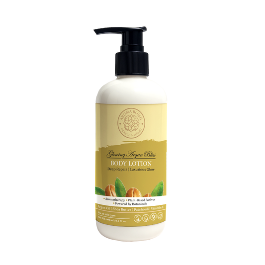 AROMA BLUSH  Glowing Argan Bliss body lotion 300ML