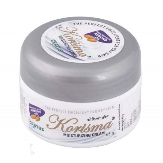 Korisma Moisturizing Lotion with Almond Oil, Aloe Vera, Wheat Germ Oil, Jojoba Extracts for Rejuvenating & Hydrated Skin - 65gms