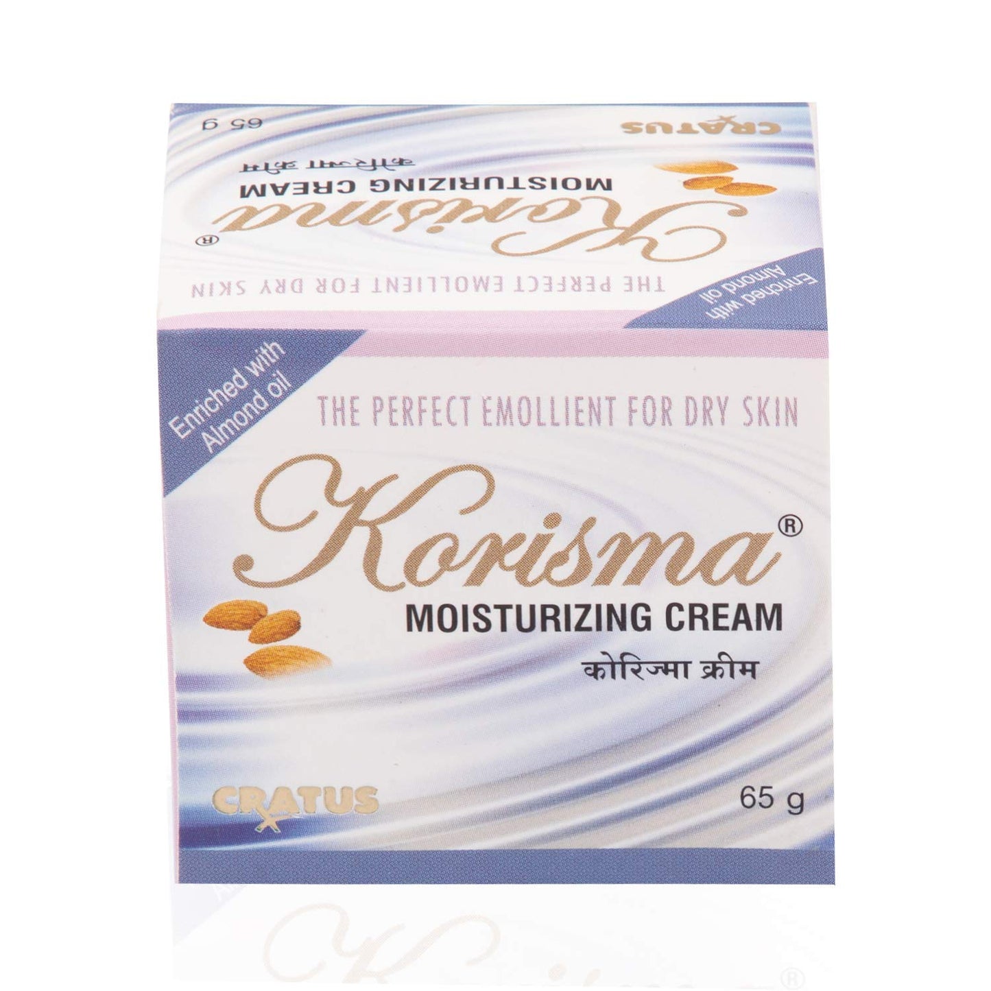 Korisma Moisturizing Lotion with Almond Oil, Aloe Vera, Wheat Germ Oil, Jojoba Extracts for Rejuvenating & Hydrated Skin - 65gms