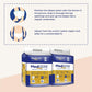 MediSORB Adult Diaper Pants | ExtraLarge (XL) |Waist 147-172 cm (58-68 inches) |High Absorbency 15 Hrs |Rash-Free |Leakproof |Breathable |Odourless |Elastic Waist |Men & Women | 100 Units, Pack of 10