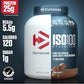 Dymatize Nutrition ISO 100 Whey Protein Powder - 2.3 Kg (Fudge Brownie)