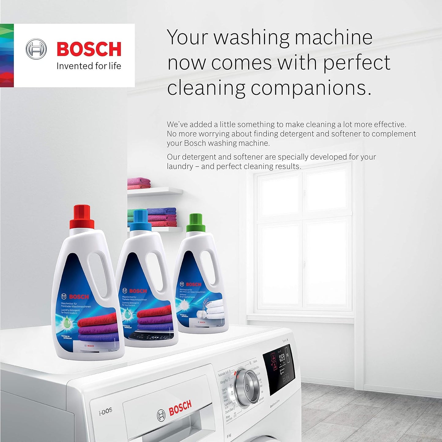 Bosch Front Load Washing Machine Liquid Detergent