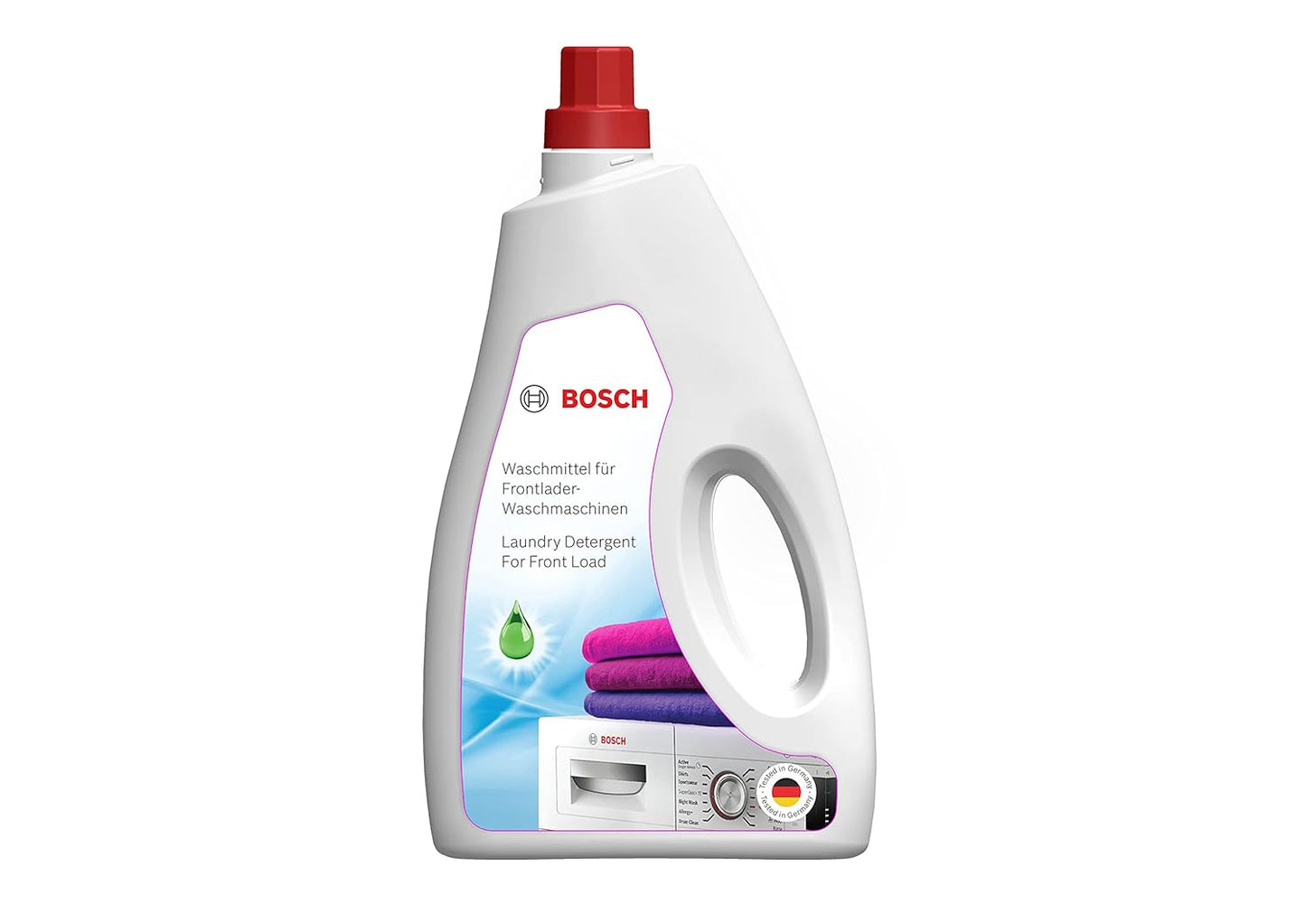 Bosch Front Load Washing Machine Liquid Detergent - 1.8 L and Bosch Siemens Quick Descaler for Appliances - 250 g, Combo Pack of 2