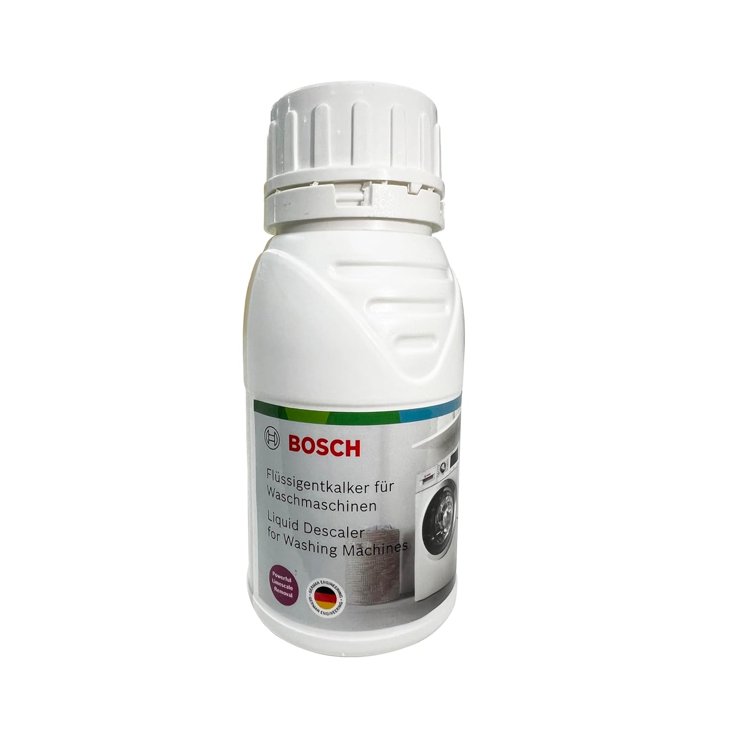 Bosch Liquid Descaler for Washing Machine – 200ml and Bosch Front Load Laundry Detergent Lavender Fragrance - 1 L, Combo Pack of 2