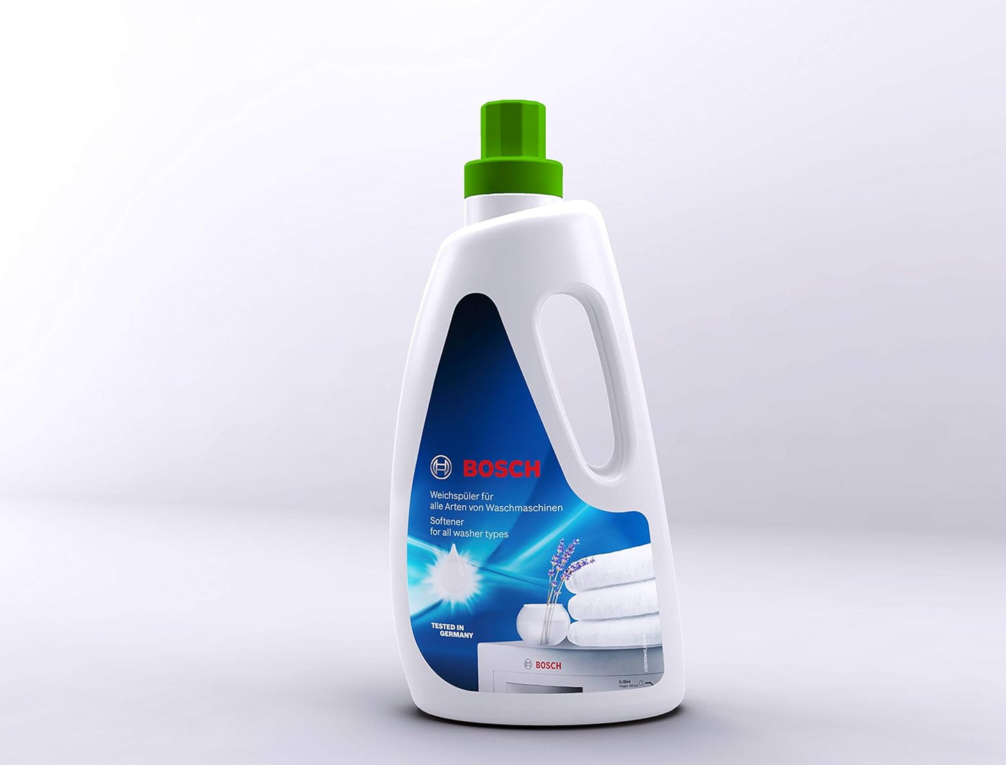 Bosch Front Load Washing Machine Liquid Detergent - 1 L, Bosch Fabric Softener for Washing Machine - 1 L and Bosch Liquid Descaler for Washing Machine – 200ml, Combo Pack of 3