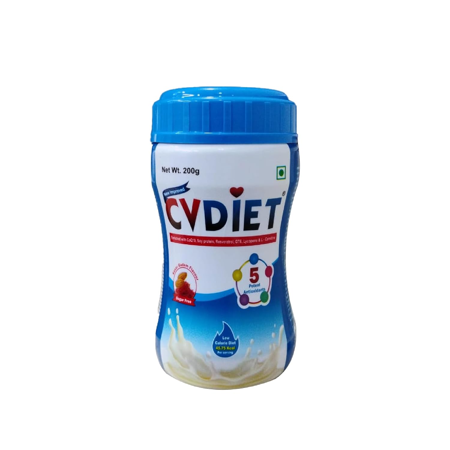 CVDiet | Cardiac Nutrients | Helps Maintain Healthy Heart Function | All-in-one Nutritional Shake | 200gm