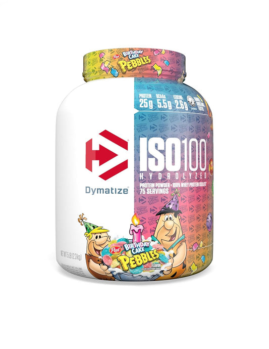 Dymatize Nutrition ISO 100 - 5 Lbs (Birthday Cake)