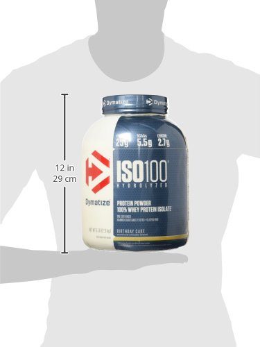 Dymatize Nutrition ISO 100 - 5 Lbs (Birthday Cake)