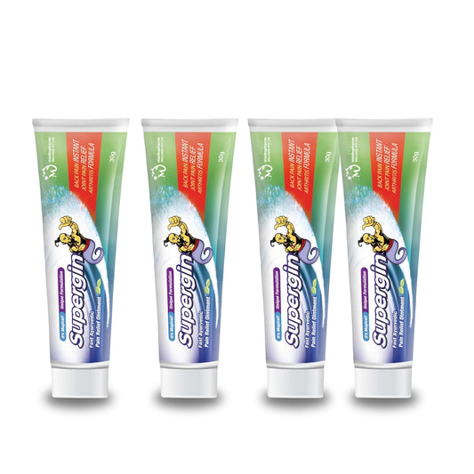 Supergin Ayurvedic Instant Pain Relief Ointment: Natural Remedy for Quick and Effective Results BUY 3 GET 1