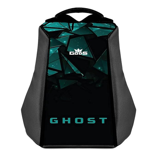 GODS Ghost Glass Anti Theft 15.6 inch Polyester Laptop Tech Backpack(25 Ltrs, Black)