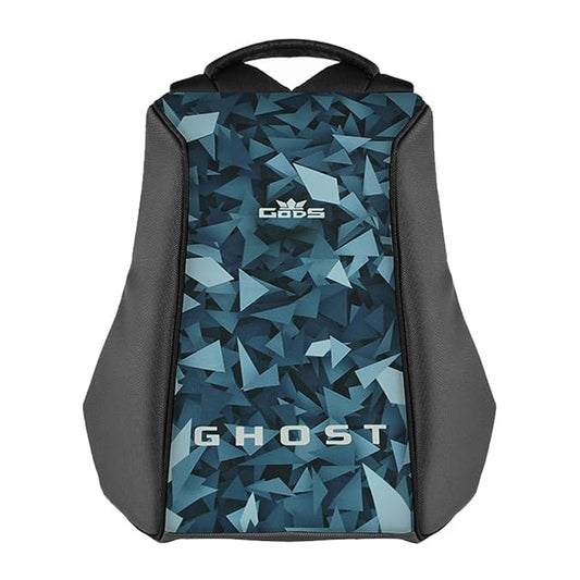 GODS Ghost Icewalker Anti Theft 15.6 inch Polyester Laptop Tech Backpack(25 Ltrs, Black)