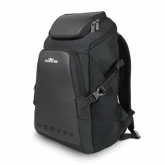 GODS Seneca 15.6 Inch Polyester Laptop Tech Backpack(28 Ltrs, Black)