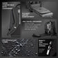GODS Phenom Anti Theft 15.6 inch Polyester Laptop Tech Backpack(35 Ltrs, Black)