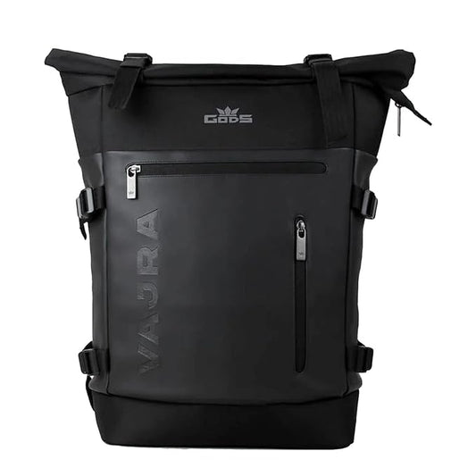 GODS Vajra Roll Top 15.6 inch Polyester Laptop Tech Backpack(25 Ltrs, Black)