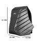 GODS Xator Anti Theft 15.6 inch Polyester Laptop Tech Backpack(25 Ltrs, Black)