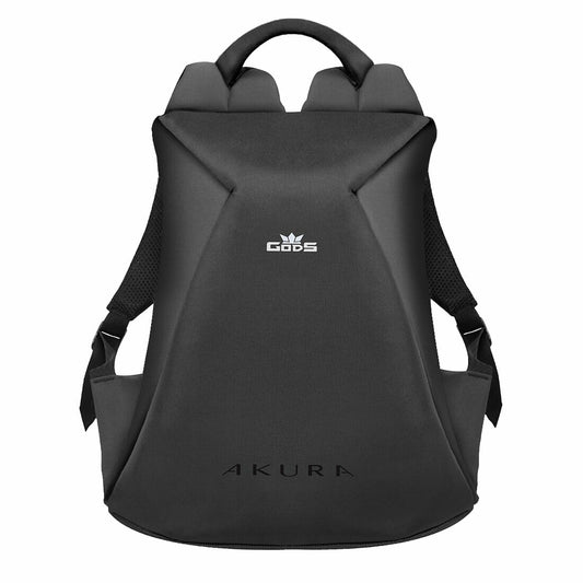 GODS Akura Anti Theft 15.6 inch Polyester Laptop Tech Backpack(22 Ltrs, Black)