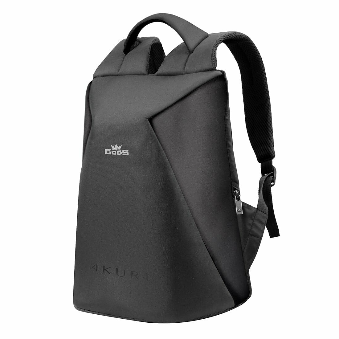 GODS Akura Anti Theft 15.6 inch Polyester Laptop Tech Backpack(22 Ltrs, Black)
