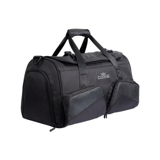 GODS Capo Travel and Gym Duffel Bag with Dedicated Shoe Compartment(40 Ltrs, Black)