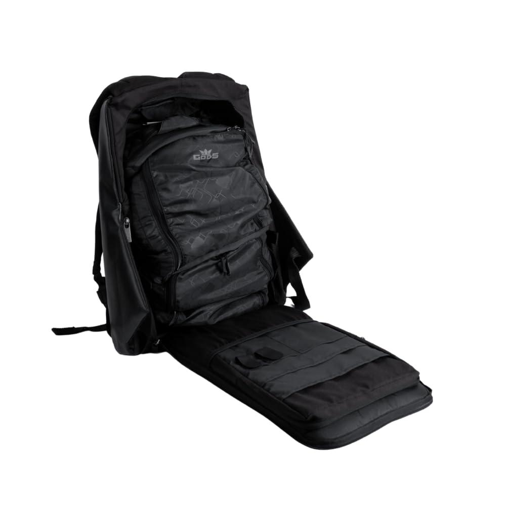 GODS Compressa compression packing cube|Compressible and Expandable Organizer(25 Ltrs, Black)