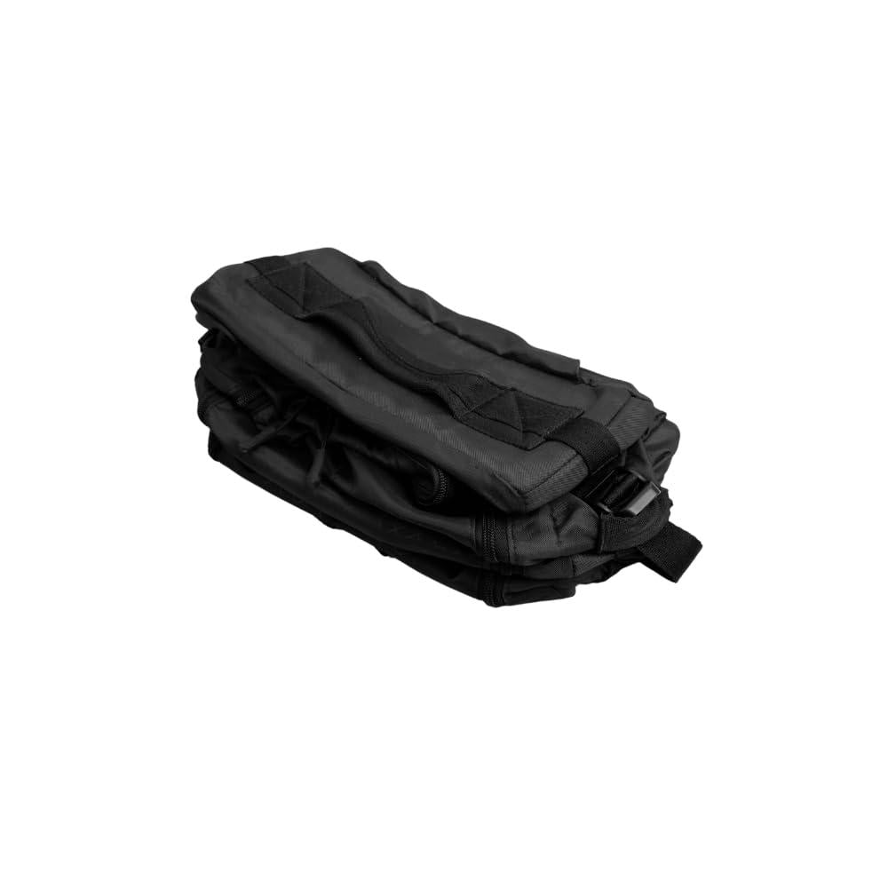 GODS Compressa compression packing cube|Compressible and Expandable Organizer(25 Ltrs, Black)