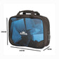 GODS Utility Kit,Toiletry kit with Clear View Compartments, Easy Carry Handle(Blue Pixels)
