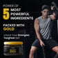 Muditam Ayurveda Shilajit Gold | boost in Strength, Stamina & Muscle building | Clinically Proven Strain | 100% Ayurvedic | 20g