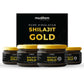 Muditam Ayurveda Shilajit Gold | boost in Strength, Stamina & Muscle building | Clinically Proven Strain | 100% Ayurvedic | 20g (Pack of 4)