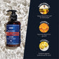 OMG Beard Shampoo & Conditioner 180ml and OMG Beard Balm 100gm Combo | Promotes Hair Growth, Gives Shine, Reduces Dandruff | Contains Natural Oils & Vitamin C | Beard Styling for Mild Hold