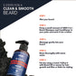 OMG Beard Shampoo & Conditioner 180ml and OMG Beard Balm 100gm Combo | Promotes Hair Growth, Gives Shine, Reduces Dandruff | Contains Natural Oils & Vitamin C | Beard Styling for Mild Hold