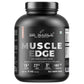DR. HARLE's Muscle Edge Lean Mass Gainer 3kg | Weight Gainer for Men & Women | 15g Protein per Serving, Ashwagandha 500mg, Creatine 3g, Tribulus 500mg and 17 Vitamins & Minerals | 3kg Chocolate Flavour