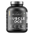 DR. HARLE's Muscle Edge Lean Muscle Mass Gainer 3kg | Weight Gainer for Men & Women | 15g Protein per Serving, Ashwagandha 500mg, Creatine 3g and 17 Vitamins & Minerals | 3kg American Icecream Flavour