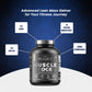 DR. HARLE's Muscle Edge Lean Muscle Mass Gainer 3kg | Weight Gainer for Men & Women | 15g Protein per Serving, Ashwagandha 500mg, Creatine 3g and 17 Vitamins & Minerals | 3kg American Icecream Flavour