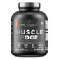 DR. HARLE's Muscle Edge Lean Muscle Mass Gainer 3kg | Weight Gainer for Men & Women | 15g Protein/Serving, Ashwagandha 500mg, Creatine 3g, Tribulus 500mg and 17 Vitamins & Minerals | 60 Servings 3kg Banana Strawberry Flavour