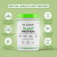 DR. HARLE 100% Vegan Plant Protein Powder for Women & Men 26g Protein, 26 Vitamins & Herbs per Serving with Digestive Enzymes | Supports Muscle Growth & Recovery | All-Natural, Non-GMO, Gluten-Free | Delicious Belgian Chocolate Flavour - 500gm