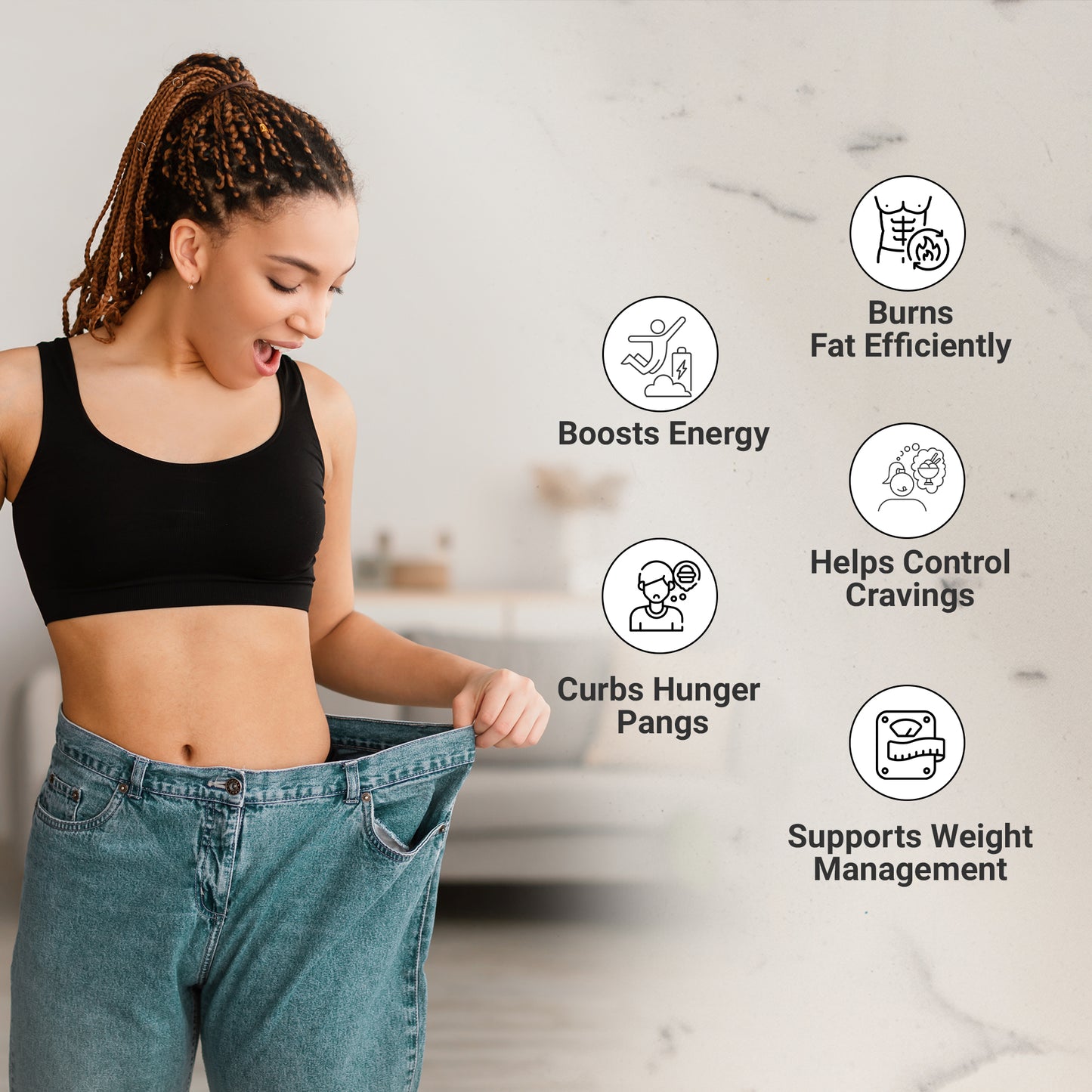 Dr. Harle Fat2Fit Max Plus | Supplement with Natural Ingredients | Suitable for Men and Women | No Added Sugar | 60 Tablet
