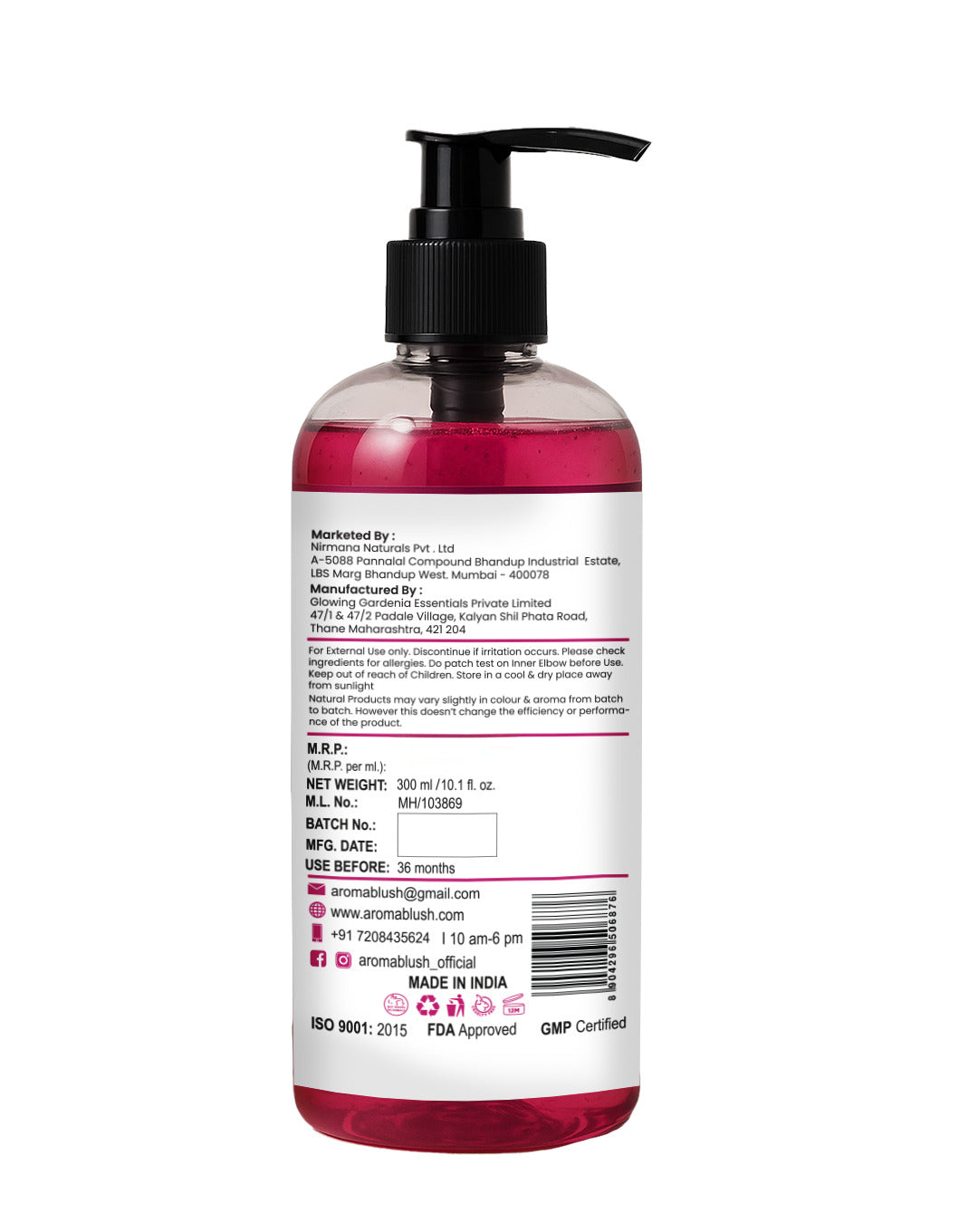 AROMABLUSH Blooming Lily  Body lotion & shower gels duo's