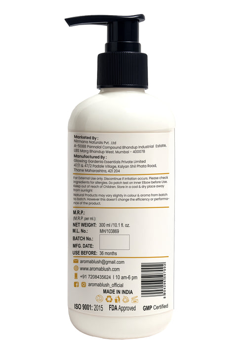 AROMABLUSH Glowing Argan Bliss  Body lotion & shower gels duo's