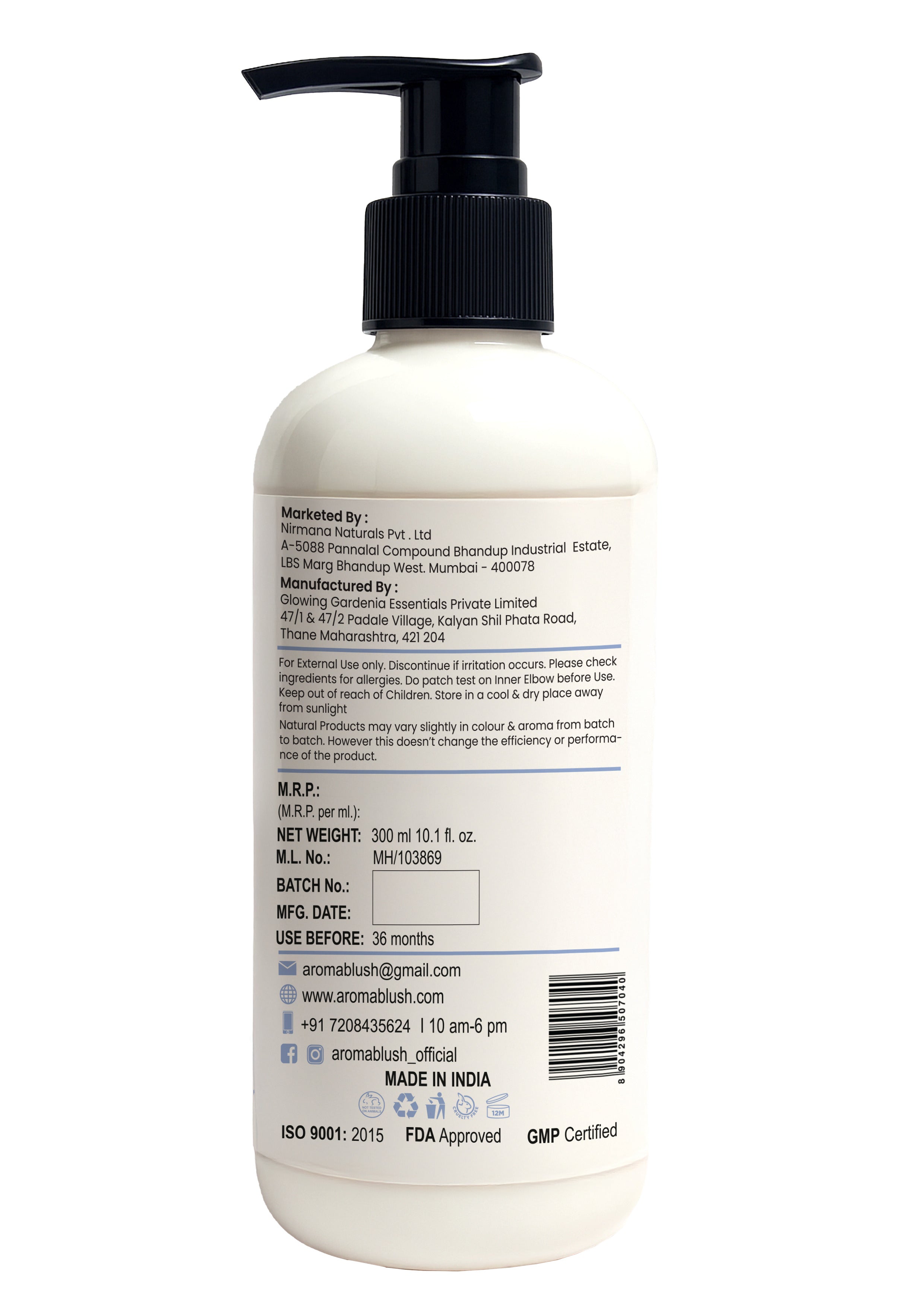 AROMABLUSH Intense Repair  Shampoo & Conditioner Combo