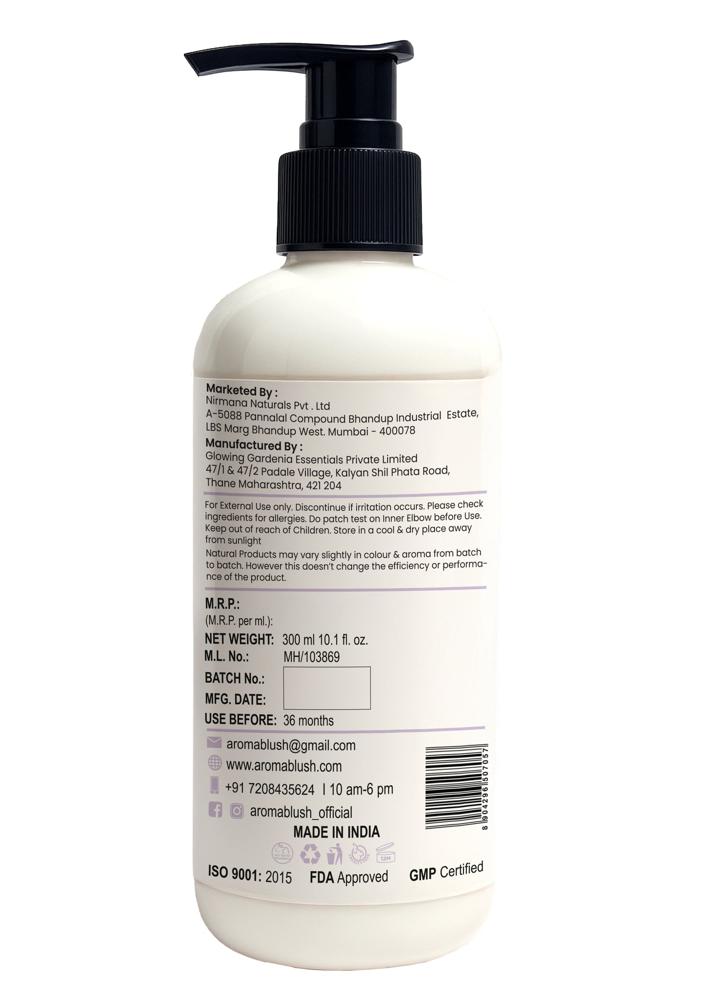 AROMABLUSH Keratin Strength Shampoo & Conditioner Combo