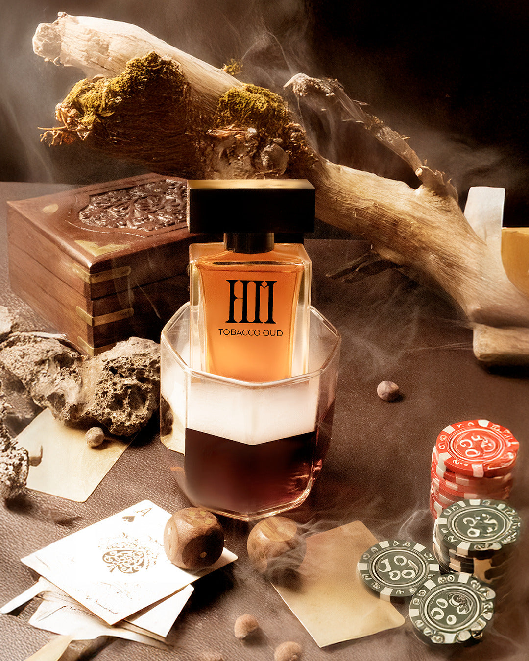 House of Moksha Rose and Tobacco Oud Eau De Parfum (70ml each) I Premium Combo set of 2 for Men and Women I Perfect for Diwali Gifting and Special Occassions I Ideal for Couples