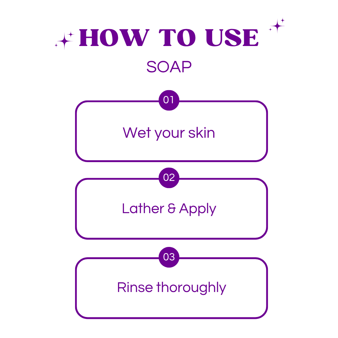 AROMABLUSH Lavender Dream & Rosy Radiance Combo Soap